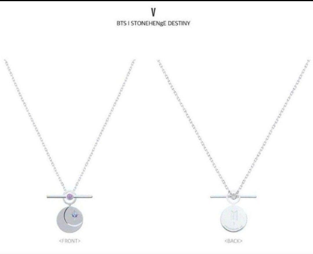 防弾少年団　BTS x STONE HENGE Necklace　V